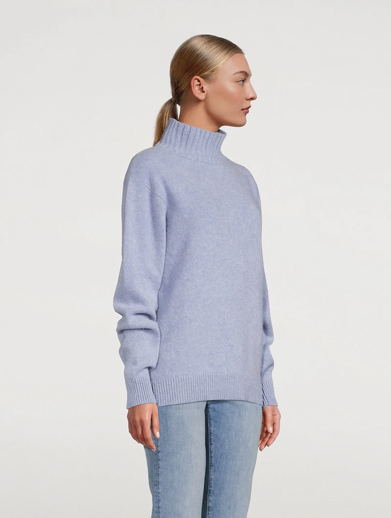 Heavy Cashmere Turtleneck Sweater