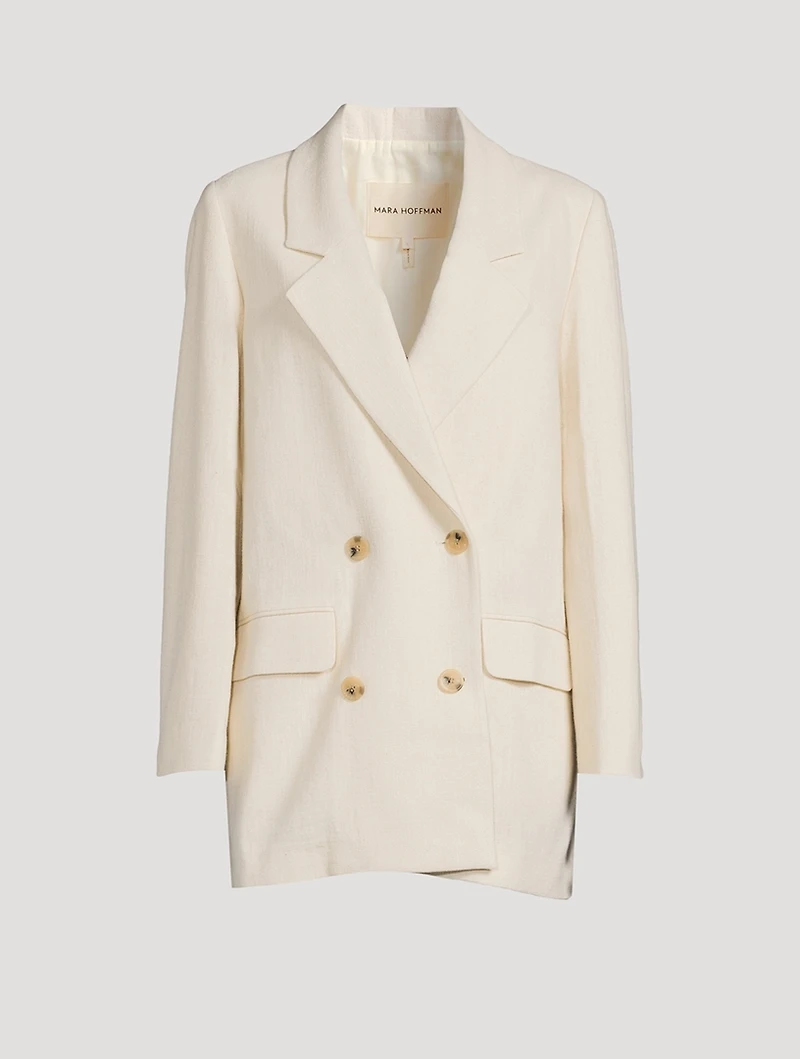 Saubirah Double-Breasted Blazer