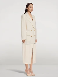 Saubirah Double-Breasted Blazer