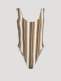 Reese Scoop Back One-Piece Swimsuit
