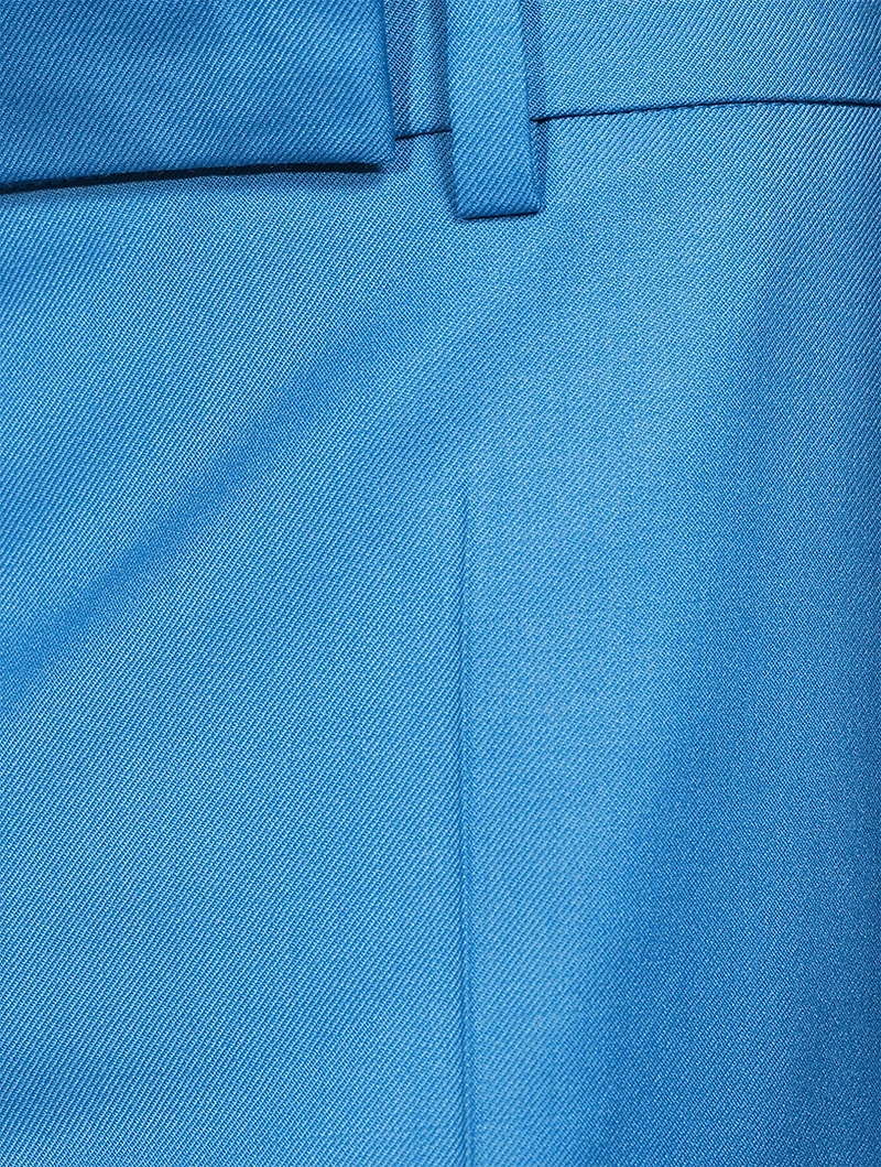 Flared Wool Trousers
