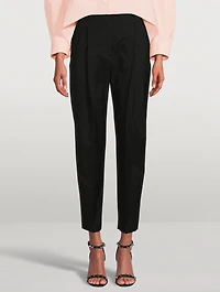 Wool Peg Trousers