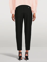 Wool Peg Trousers