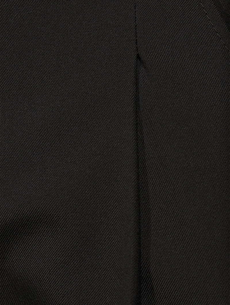 Wool Peg Trousers