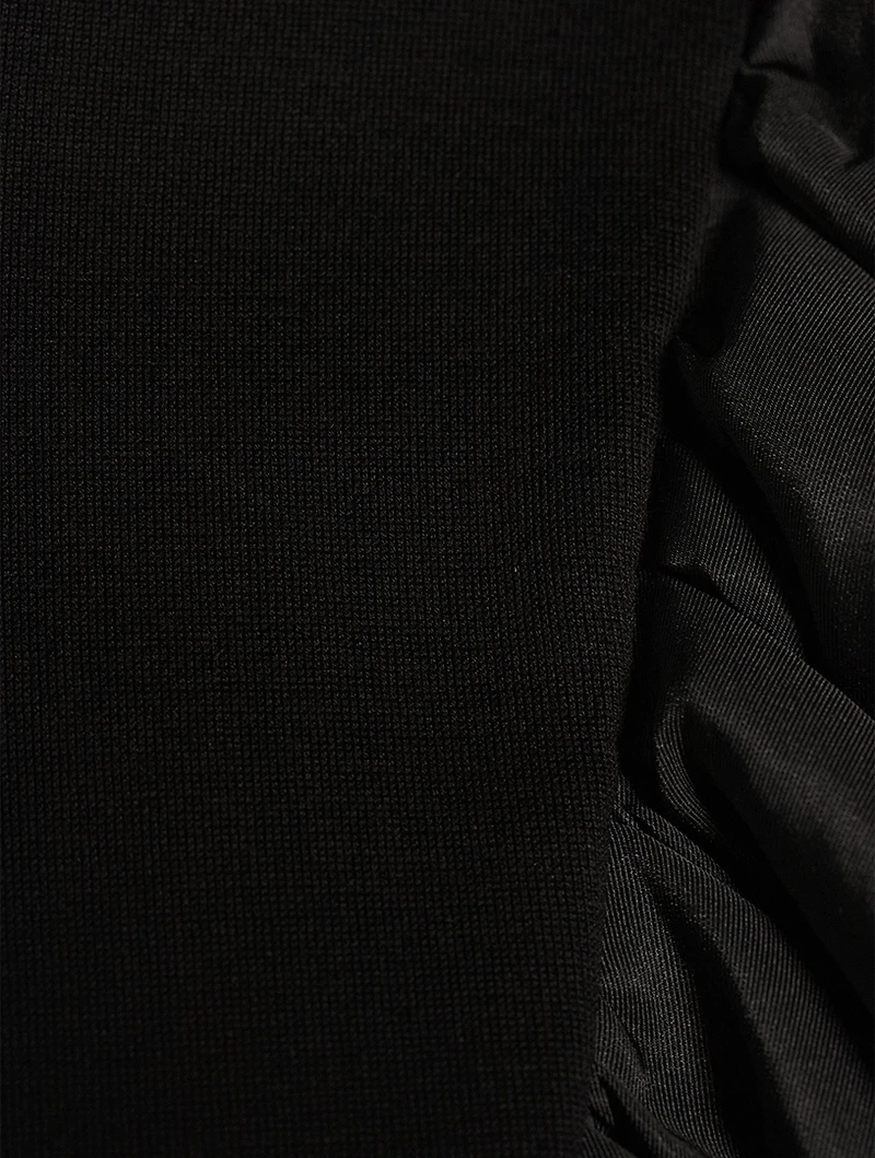 Ruffled Sweatshirt