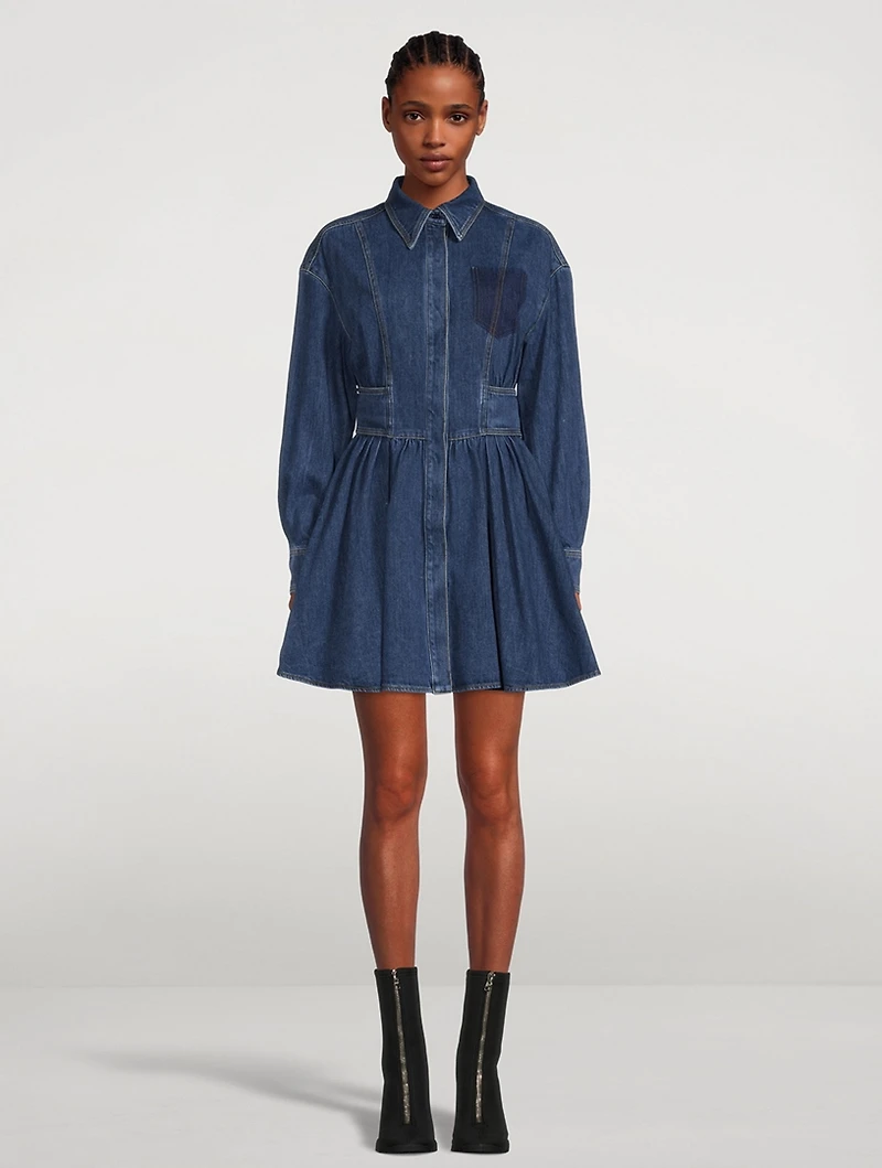 Denim Shirt Dress