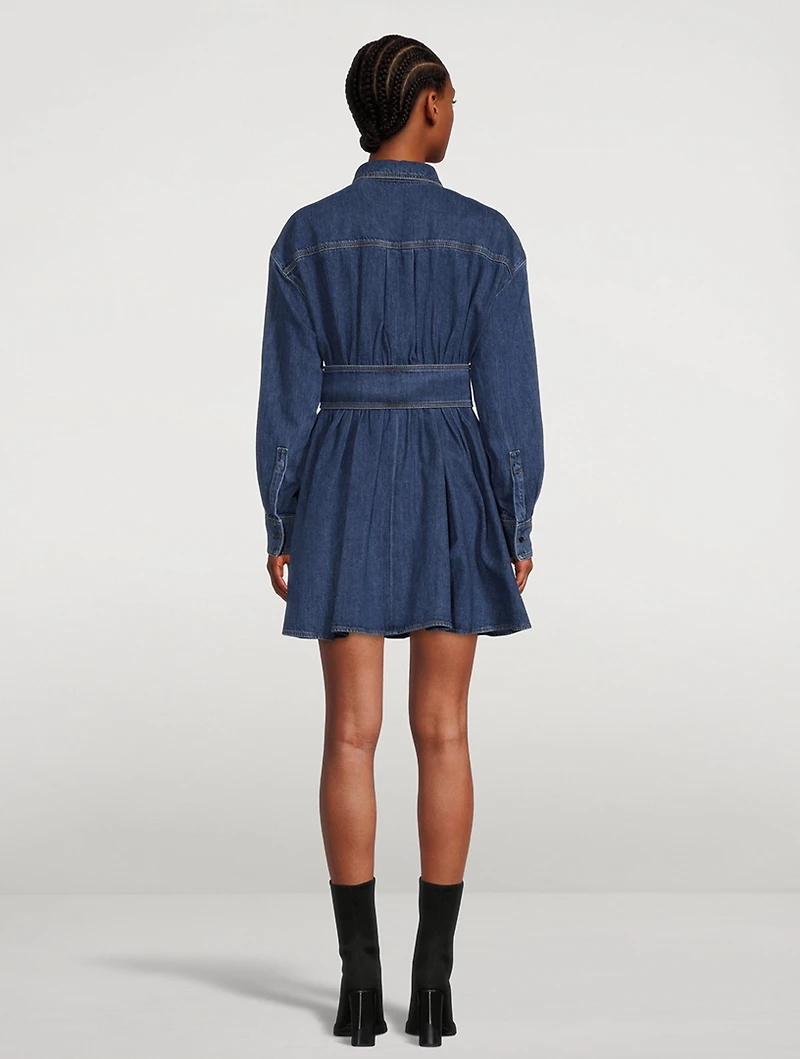 Denim Shirt Dress
