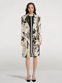 Jacquard Coat William Blake Dante Print