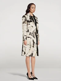 Jacquard Coat William Blake Dante Print