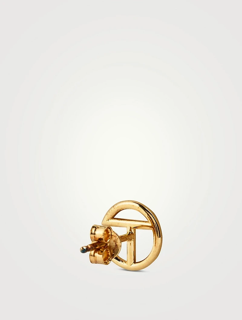 Logo Stud Earrings