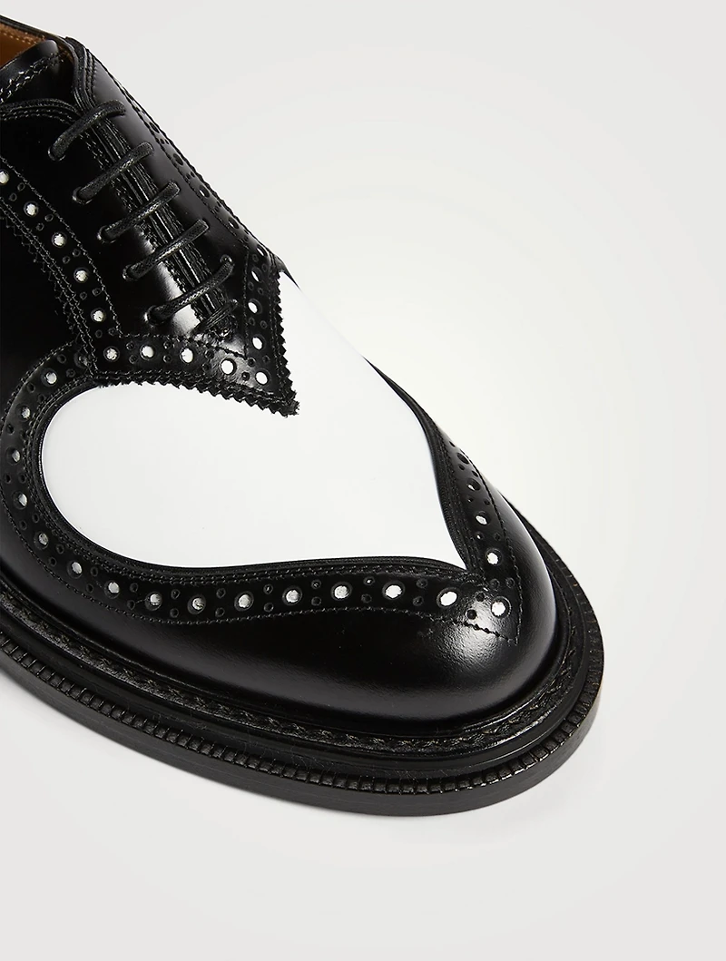 Heart Leather Brogues