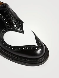 Heart Leather Brogues