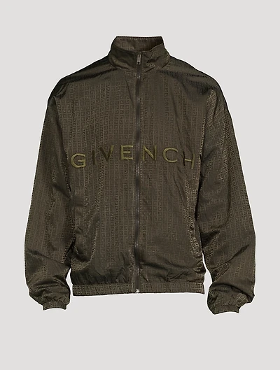 Embroidered Zip Jacket