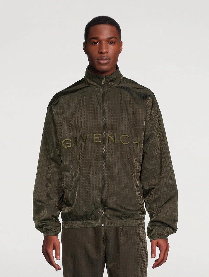 Embroidered Zip Jacket
