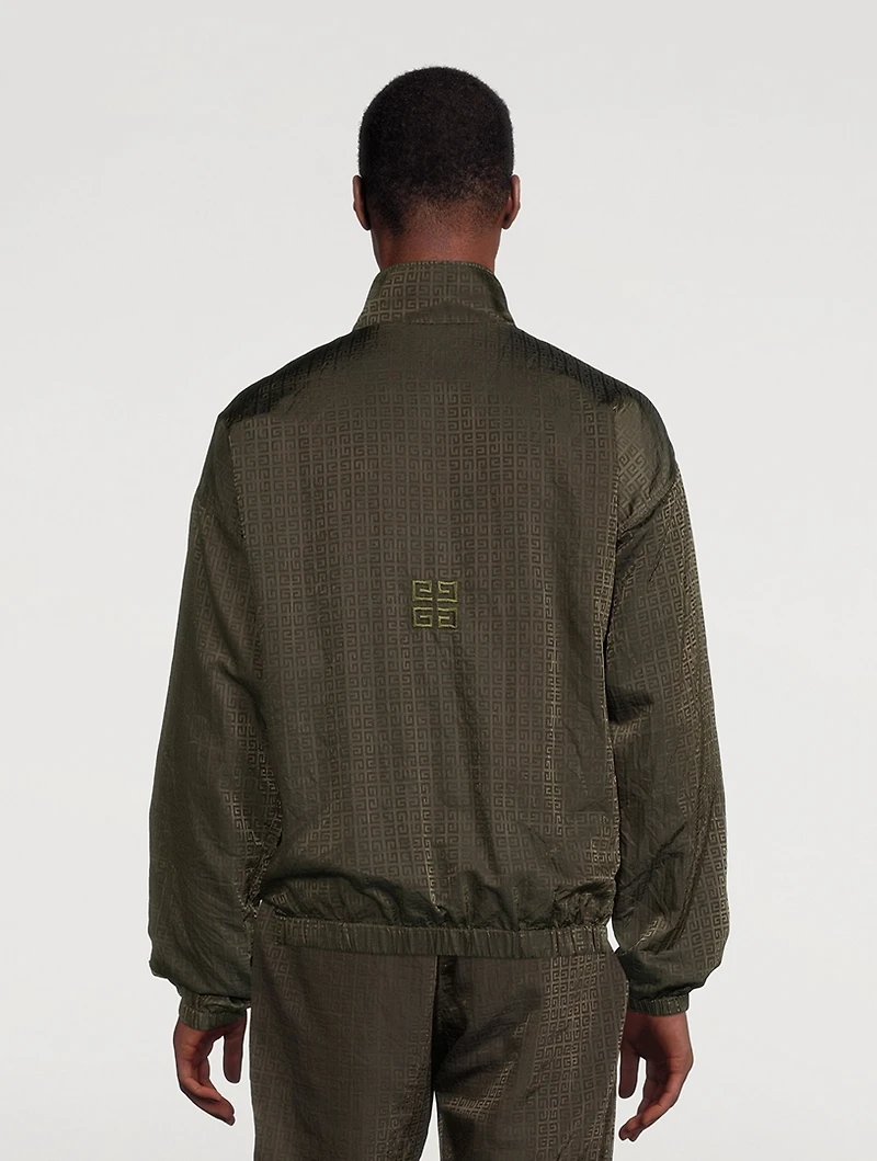 Embroidered Zip Jacket