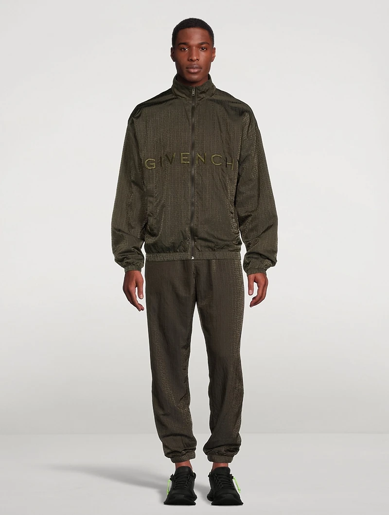 Embroidered Zip Jacket