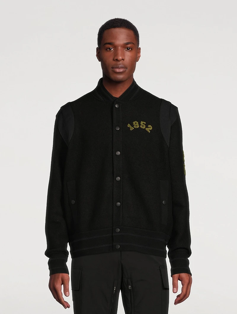 Wool College Varsity Jacket