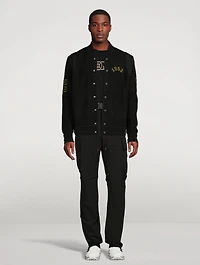 Wool College Varsity Jacket