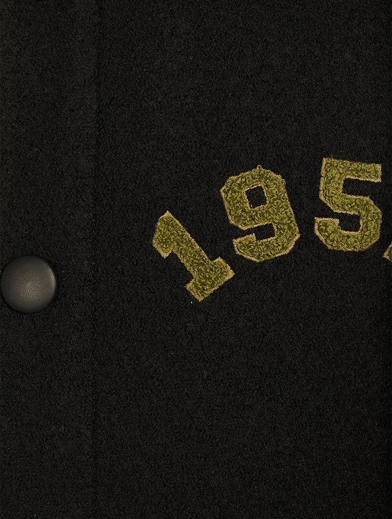 Wool College Varsity Jacket