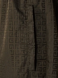 4G Nylon Jacquard Jogger Pants
