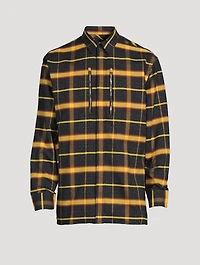 Oversized Shirt With Front Zips