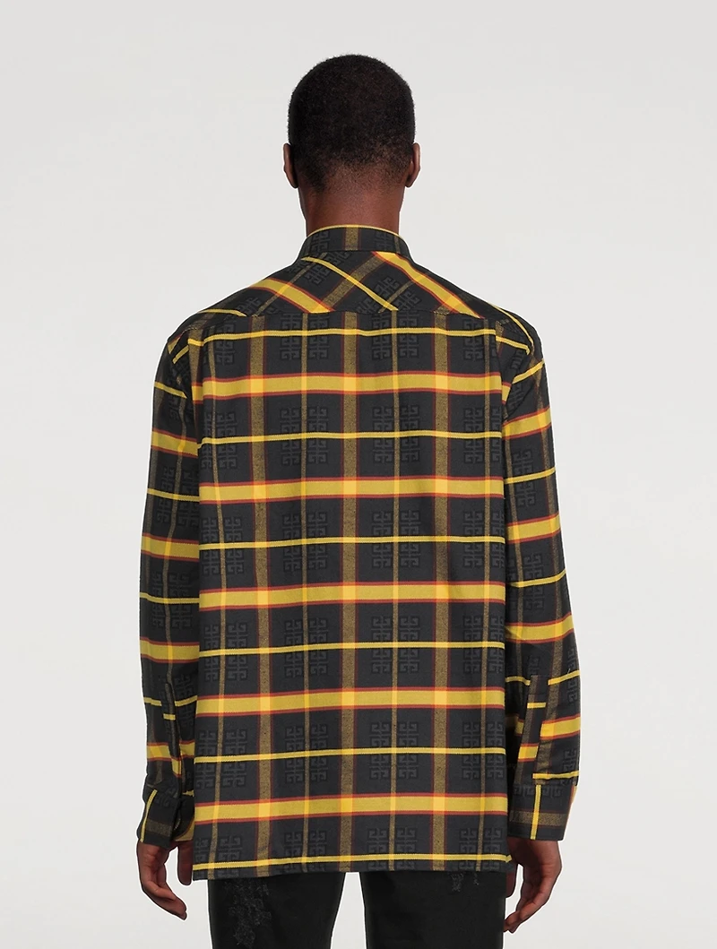 Oversized Shirt With Front Zips