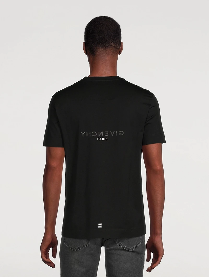 Reverse Logo Slim-Fit T-Shirt