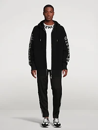 Oversized T-Shirt With Tag Effect Prints