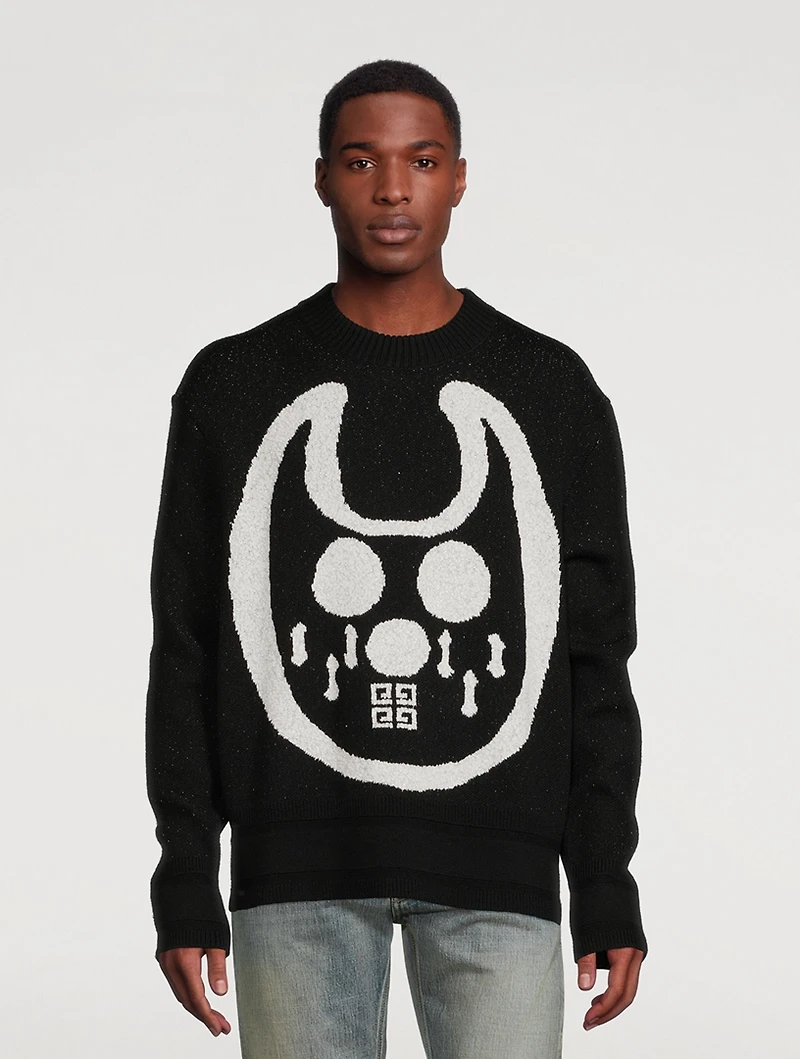 Hockey Mask Wool Sweater