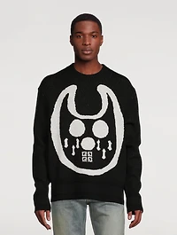 Hockey Mask Wool Sweater
