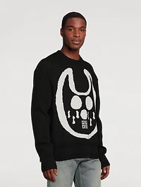 Hockey Mask Wool Sweater