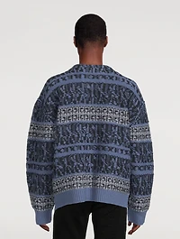 Wool Patchwork Sweater