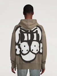 Collared Dog Oversized Hoodie