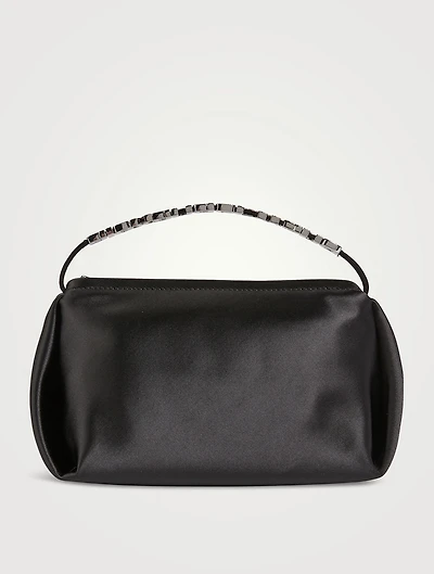Micro Marquess Satin Shoulder Bag