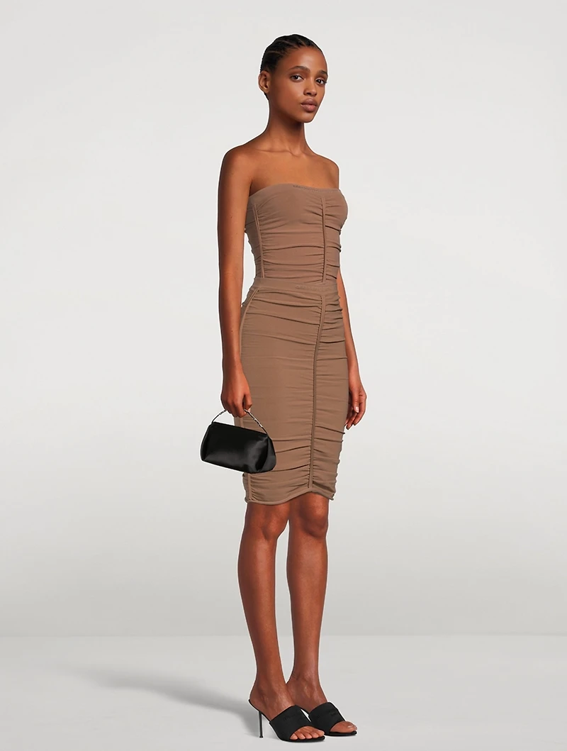 Micro Marquess Satin Shoulder Bag