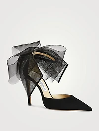 Averly 100 Stiletto Pumps With Bow