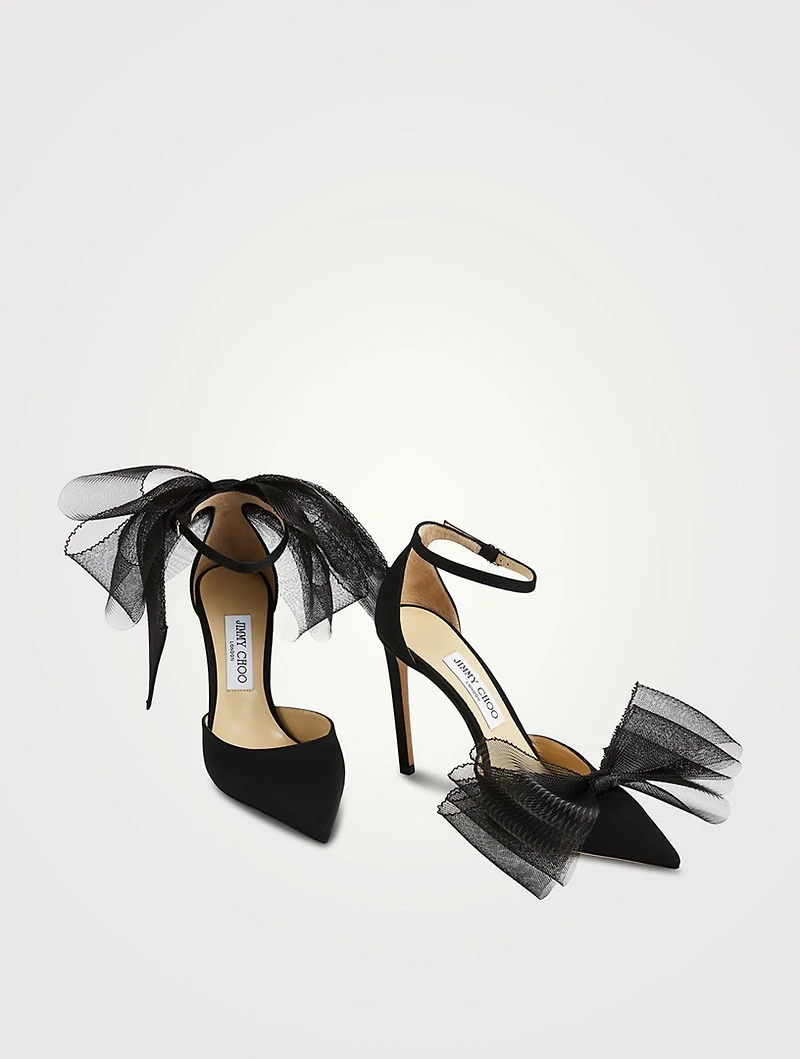 Averly 100 Stiletto Pumps With Bow