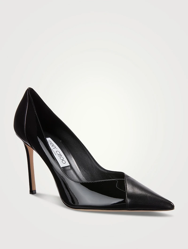 Cass Patent And Leather Pumps