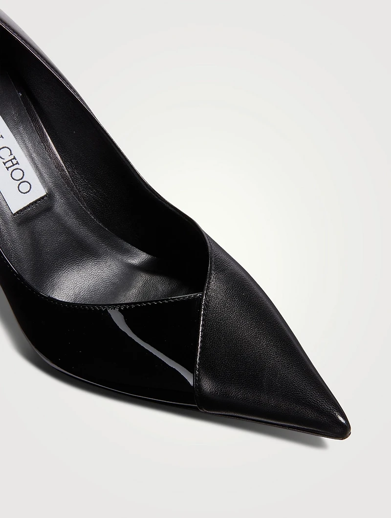 Cass Patent And Leather Pumps