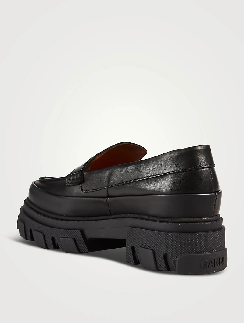 Leather Penny Loafers