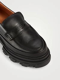 Leather Penny Loafers
