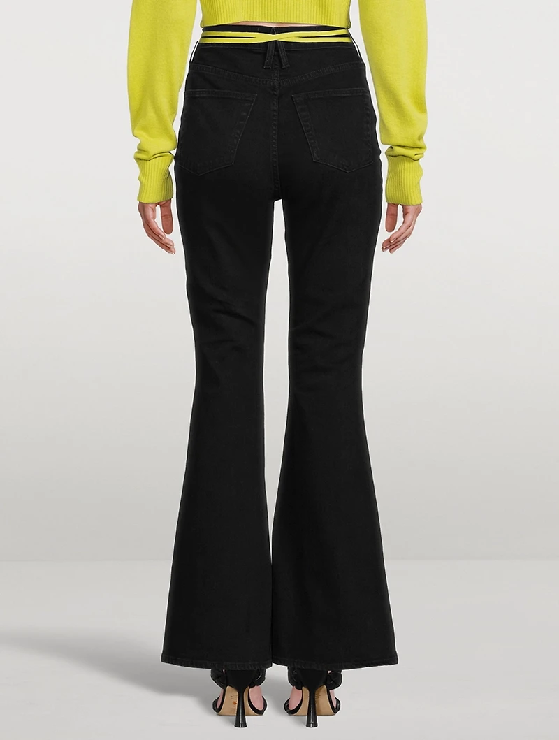 Indiana High-Waisted Flare Jeans