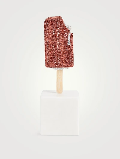 Small Dreamsicle Pop With Crystals