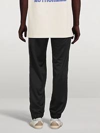 Cotton-Blend Track Pants
