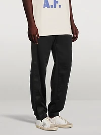 Cotton-Blend Track Pants