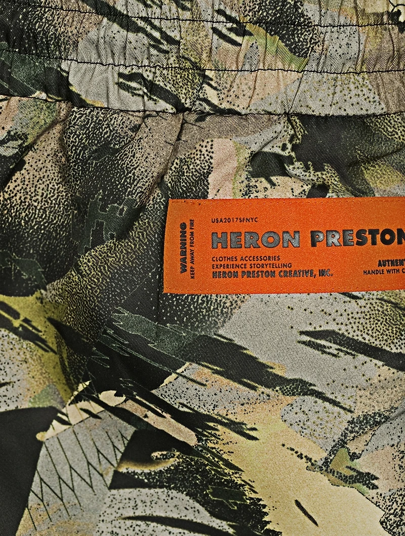 Nylon Full-Zip Track Pants