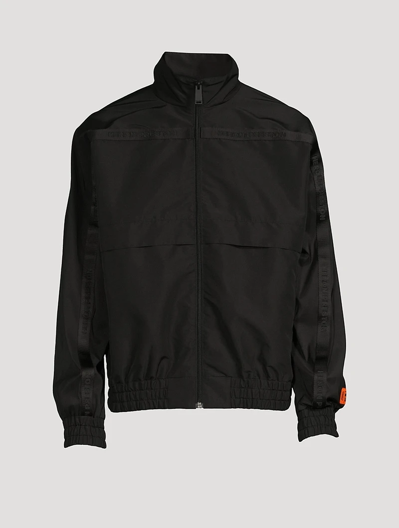 Ex-Ray Windbreaker Jacket With Logo Tape