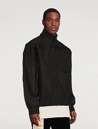 Ex-Ray Windbreaker Jacket With Logo Tape