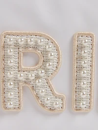 Small Nylon Pouch With Bride Lettering