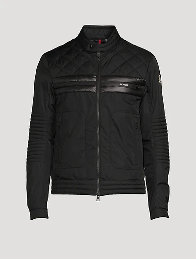 Atiu Nylon Down Biker Jacket